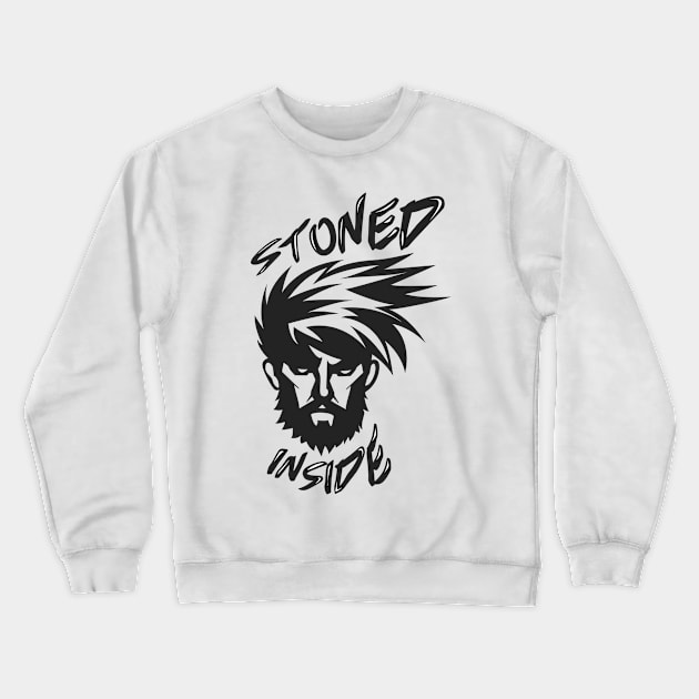 Stone Inside Crewneck Sweatshirt by Whatastory